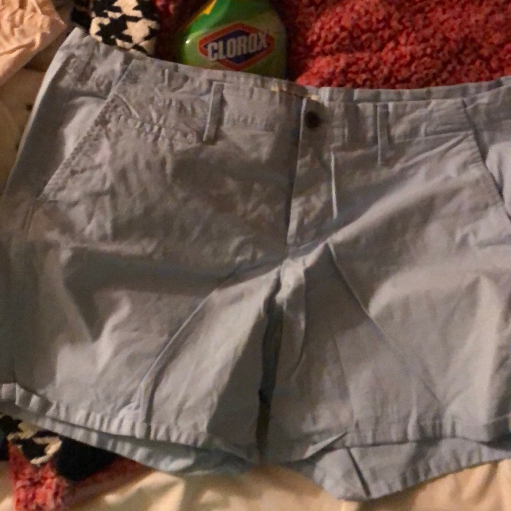 Light blue shorts